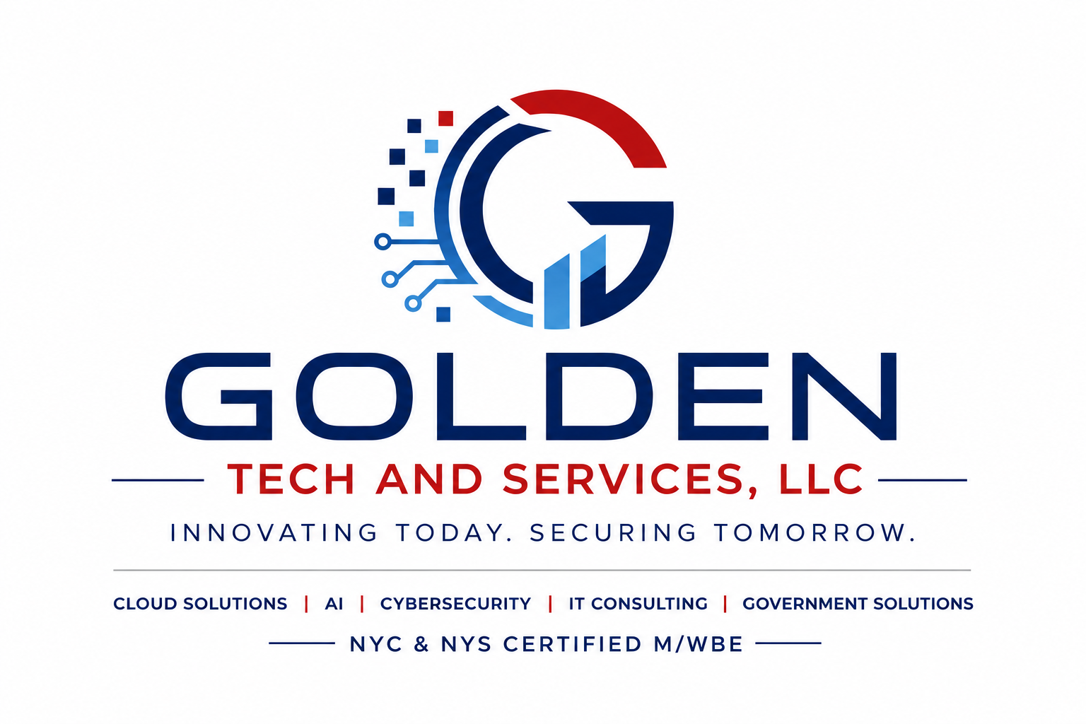 Golden Tech and Services, LLC — Innovating Today. Securing Tomorrow. NYC and NYS Certified M/WBE